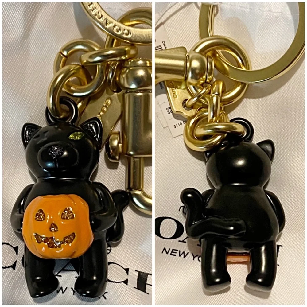 Coach Cat Bag Charm - Picture 2 of 2